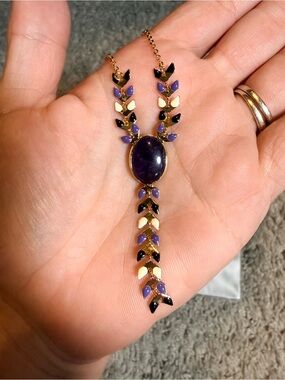 Wrangler necklace 14k gold plated